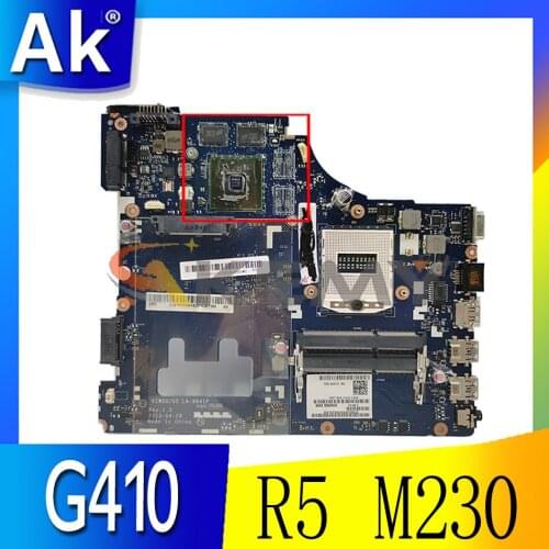 Akemy VIWGQ/GS LA-9641P Motherboard For Lenovo G410 Laptop Motherboard PGA947 HM87 Video Card R5 M230/HD8560 100% Test Work