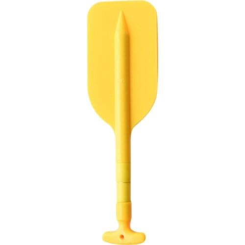 Emergency Telescoping Paddle Collapsible Aluminum Kayak Jet Ski Canoe Raft Paddles T-handle for Boating 21"-42" Boat Accessories