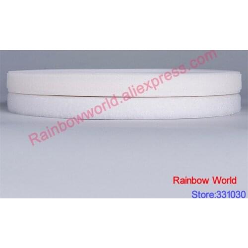White/Black Width 2cm Fastener Magic Tape High Quality 100% nylon Hook and Loop for DIY stick fabric bag clothes(25 meters/roll)