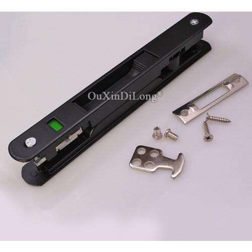 Brand New 90 Type Double-sided Sliding Door Hook Locks for Aluminium Alloy Balcony Push / Pull Door and Window Lock Latches