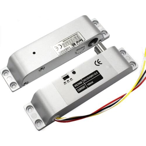 DC12V 1000KG Electric Drop Door Lock Magnetic Induction Gate Entry Access Control Magnetic Gate Lock 0s/3s/6s delay Function