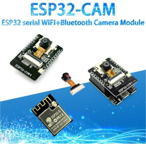 ESP32-CAM WiFi Module ESP32 Serial to WiFi ESP32 CAM Board 5V Bluetooth with OV2640 Camera Module Nodemcu