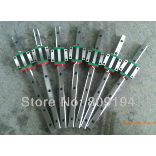 HIWIN HGW20CC×8pcs HGH15CA×4pcs HGR20-1240mm×2pcs HGR20-820mm×2pcs HGR15T-280mm×2pcs