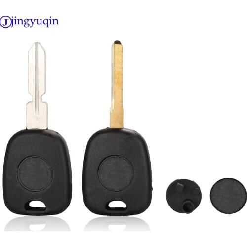 Jingyuqin For Mercedes Benz Car Key Cover Case Auto Transponder Remote Key Shell With HU39 hu64 Push