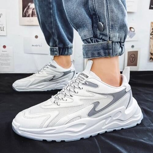 Men Fashion Tide shop Sneakers breathable Casual Running Walking Shoes Lightweight Sports