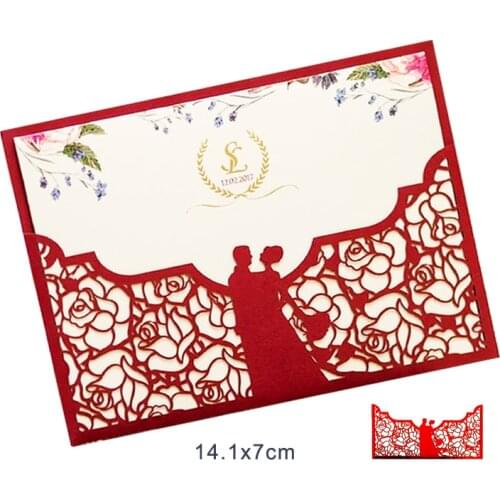 Lace Border Dies for Wedding Invitations Cards Making Metal Cutting Dies New 2020 for Scrapbooking Birthday Greeting Card Cutter