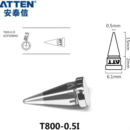 Original ATTEN T800 series Welding Tip for ATTEN AT90DH/ST100/MS800 soldering station