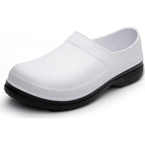 New Chef Shoes of Medical shoes Waterproof Kitchen slippers Restaurant Canteen Cafe Bakery women Waiter Cleaning Work Shoes