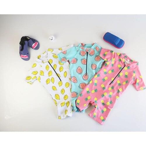 Swimwear For Children 2020 Kids Girls Childrens Baby Bikini Girl Drying Boy Big Surfing Beach Animal Cotton Swimwear Girl