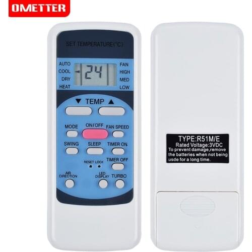 Split Portable Air Conditioner Remote Control for Midea R51M/E for R51E R51CE R51MCE R51DE R51MBGE High Quality Control