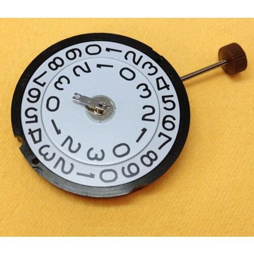 Switzerland new rhonda 509 movement three - pin double calendar quartz movement without battery