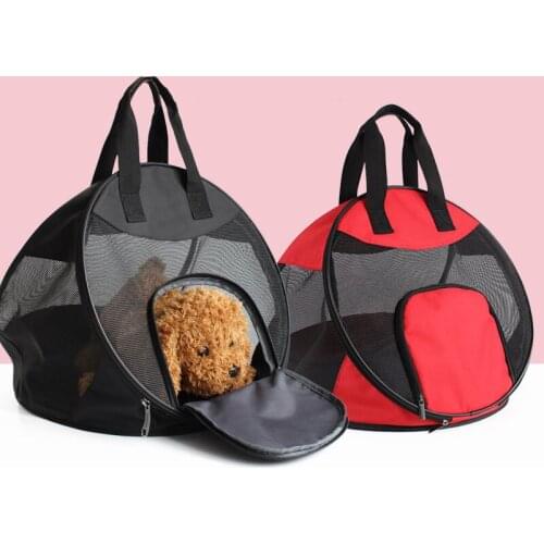 Folding Outdoor Portable Breathable Pet Cat Dog Bag For Small Dog Cat Pets Travel Carrier Soft Backpacks Sports Hiking Bags
