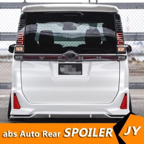 For toyota NOAH/VOXY spoiler 2014-2017 noah/Voxy spoiler without light ABS plastic materail unpainted spoiler for noah/ voxy
