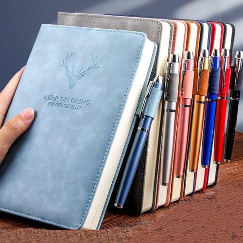 360 Pages Super Thick A5 Journal Notebook Daily Business Office Work Notebook Simple Thick College Office Diary School Supplies