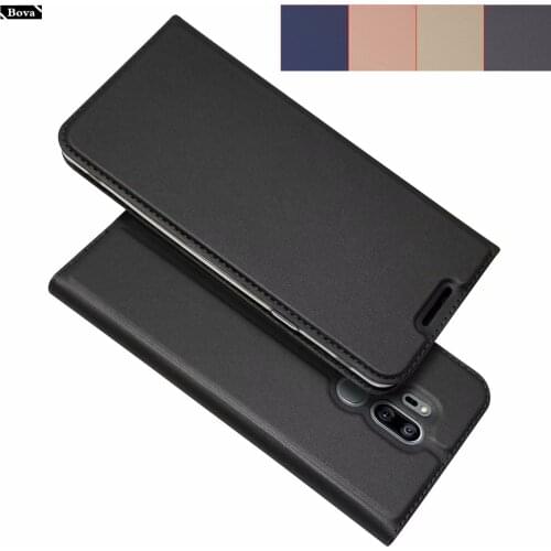 Ultra-thin Cover Case for LG G7 G7 ThinQ 6.1-inches Case with Magnetic adsorption function Card Holder business Style