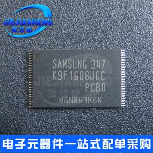 5pieces K9F1G08U0C-PCB0 K9F1G08UOC-PCBO 128M FLASH