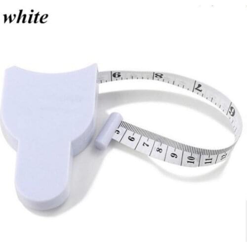 1 Pc Simple Cnvenient Body Tape Measure for Measuring Waist Diet Weight Loss