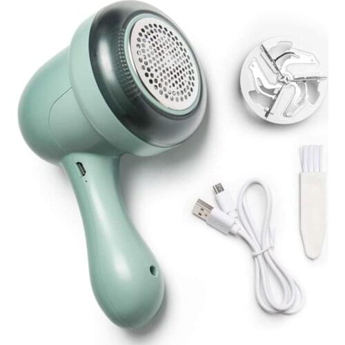 Wonderlife Fabric Shaver Rechargeable with Extra Stainless Steel Blade Portable Lint Remover Jacket for Clothes and Sweaters