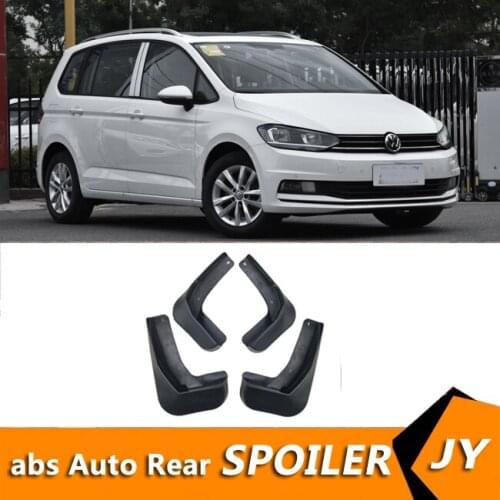 For Volkswagen Tuoran 2016-2018 Mudflaps Splash Guards Front With the color and rear Mud Flap Mudguards Fender Modified special