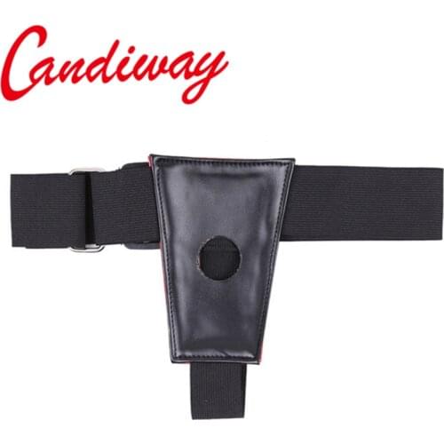 Candiway BDSM sexy Man penis hole gStrings front panty bandage thong sex game for lesbian toys sex product rule play