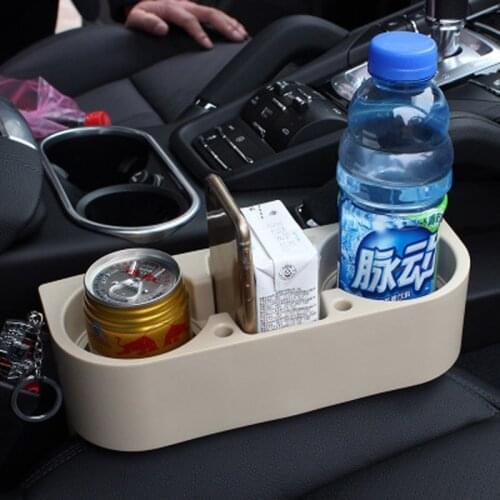 CHIZIO Newest Design Car Seat Gap Car Multi-function Storage Box Car Cup Holder Phone Stand Drink Racks