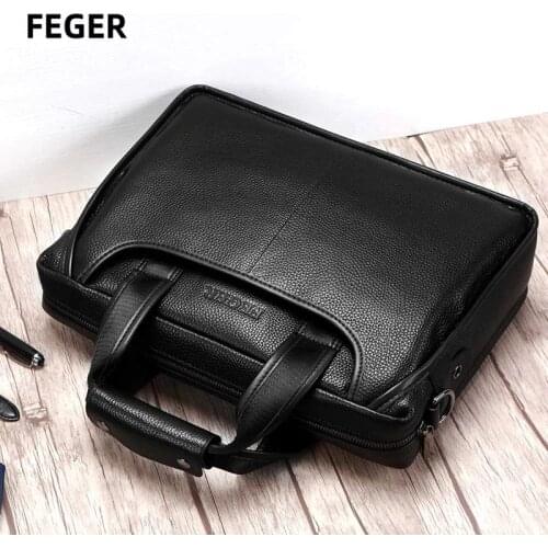 Feger Men's Black Bags