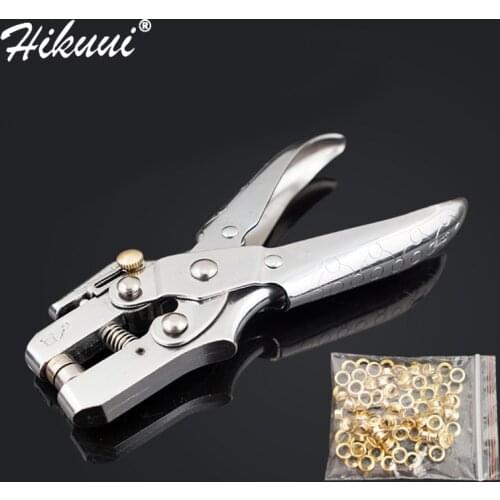 Leathercraft Hole Punch Hand Pliers Rivets Pliers Punching Leather Belt Tool Eyelets Grommets For Shoes Bags Leather Belt Plier