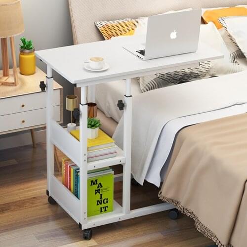 Lazy Couch Bedside Table Desktop Home Simple Desk Bed with Simple Lift Table Living Room Mobile Computer Desk