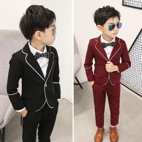 LUOBOBEIBEI Blue Suits For Boys