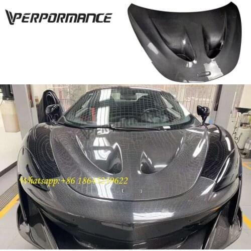 MCL 540 570 600LT P1 design Dry carbon bonnet for MC 540 570 600LT carbon fiber hood scoop P1 style