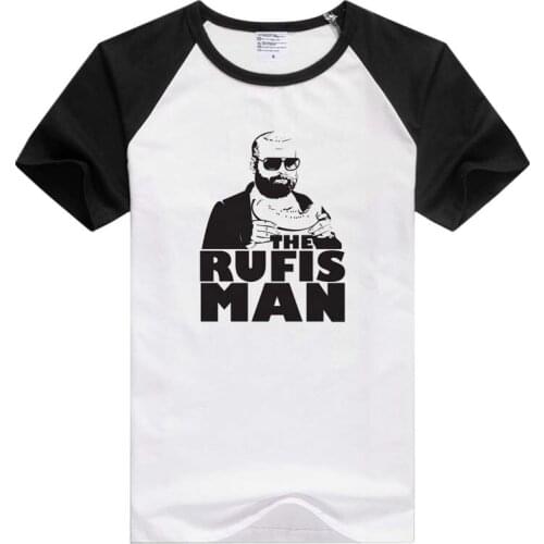 The Rufis Man short sleeve casual Men Women T-shirt Comfortable Tshirt Cool Print Tops Fashion Tees GA958