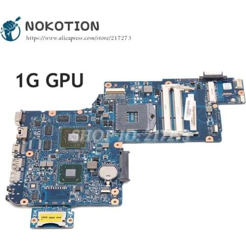 NOKOTION For Toshiba Satellite C870 L870 Motherboard H000043490 MAIN BOARD HM76 DDR3 HD7600M Video card