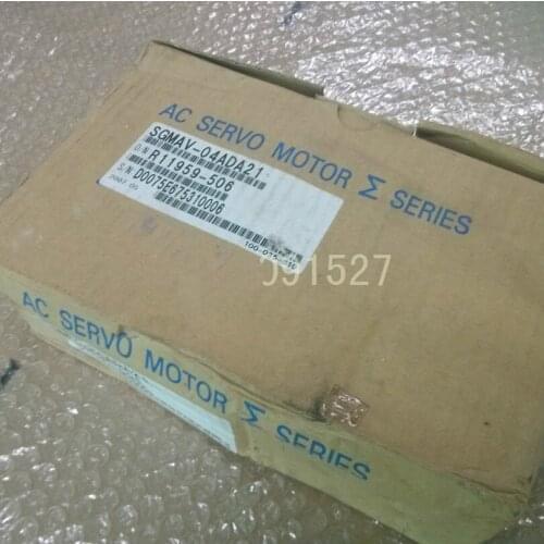 NEW&ORIGINAL AC SERVO MOTOR SGMAV-04ADA21