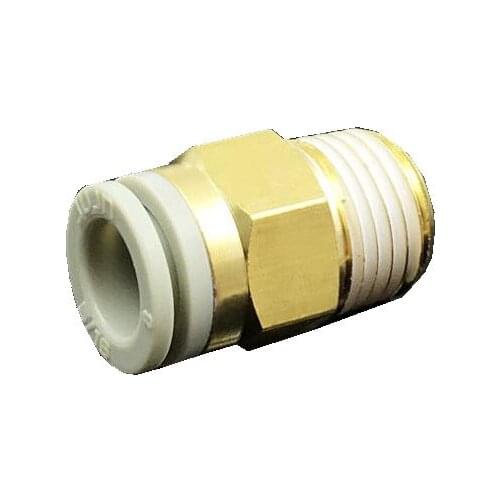 New pneumatic connector KQ2H4-02S raw rubber threaded straight connector