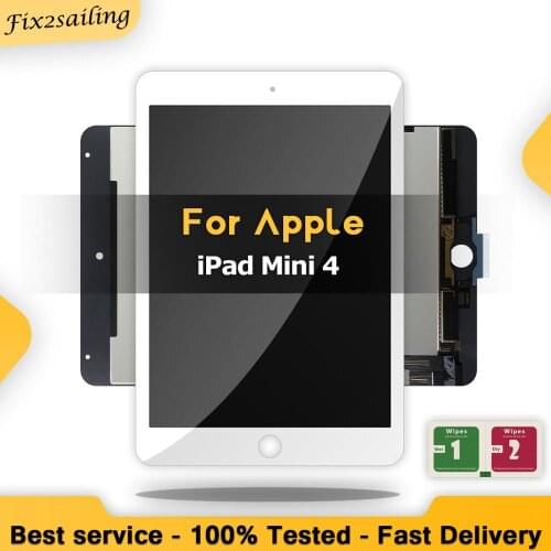 New LCD For iPad Mini 4 A1538 A1550 OEM New LCD Display Touch Screen Panel Assembly Replacement LCD Digitzer EMC 2815 EMC 2824