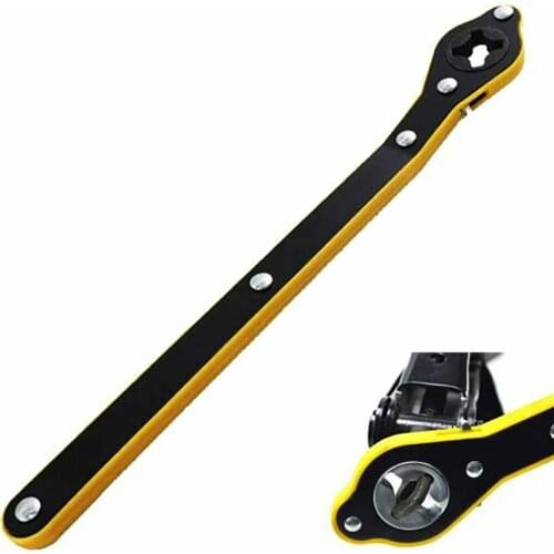 Scissor Jack Wrench Tire Wrench Tool 1 X Automotive Handle High Carbon Steel