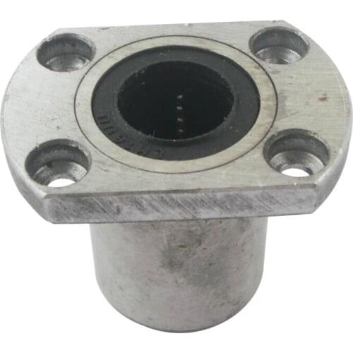 2PCS Oval Flange Linear Bearing LMH25/30/35/40UU Steel Linear Motion Bearing for Automotive Industial Applications