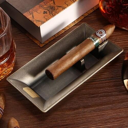 Smoking Stainless Ashtray Indoor Desktop Living Room Holder Cigar Ashtray Portable Ceniceros Creativos Home Decoration EA6YHG