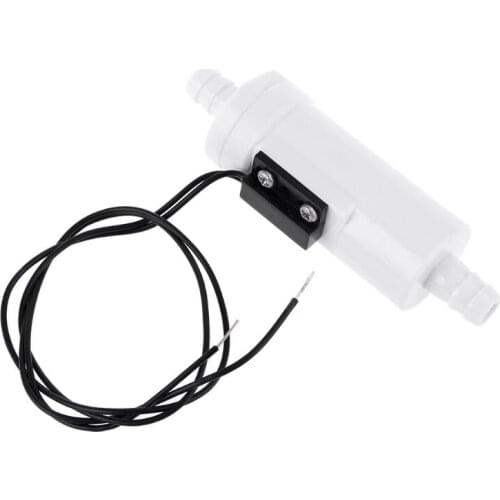 Plastic Liquid Water Flow Sensor Magnetic Switch 10W OD10mm Range 1.5-10L/min NO Type DC 110V