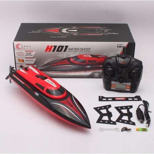 Skytech H101 2.4G Remote Control 180 Degree Flip High Speed Electric 4 Channels Racing RC Boat Speedboat Children Toy Kid Toys