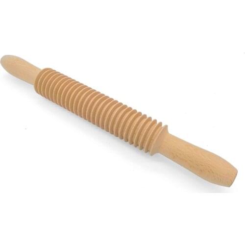 Noodle Rolling Pin Noodle Cutter Thread Rolling Pin Pasta Stick Noodle Cutter Beech Pattern Noodle Stick