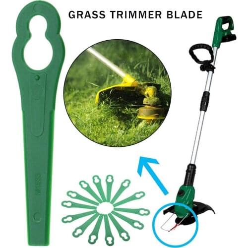 100PCS Grass Trimmer Blade Replacement Blades Cutting Head Garden Power Tool Accessories For Bosch Einhell Lawn Mower