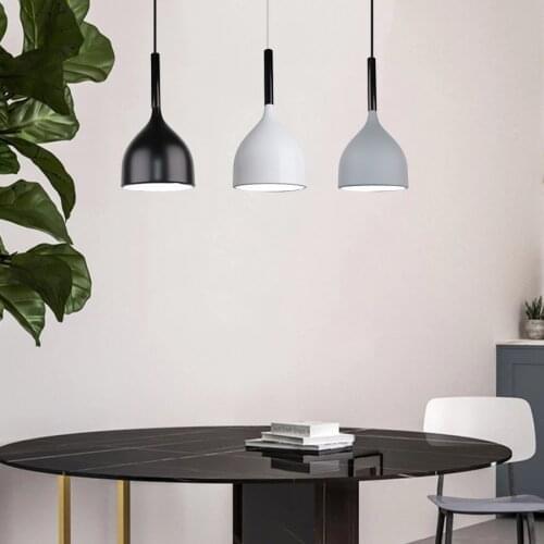 Modern Pendant Lights Kitchen Fixtures For Dining Room Restaurant Bars Home Bedroom Haning Lighting Decor Pendant Lamp