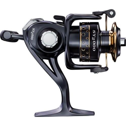 Chuangwei Spinning Reel with Max Drag Carp Fishing Reel Left Right Interchangeable for Saltwater Freshwater