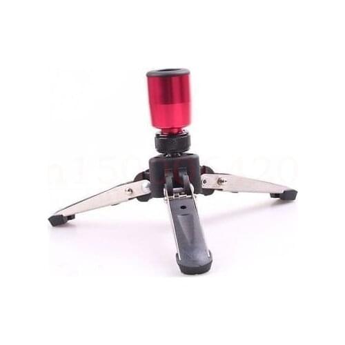 Universal Red 3 Legs Monopod Base Stand Unipod Holder Support For DSLR Camera Tripod Manfrotto Gitzo Benro