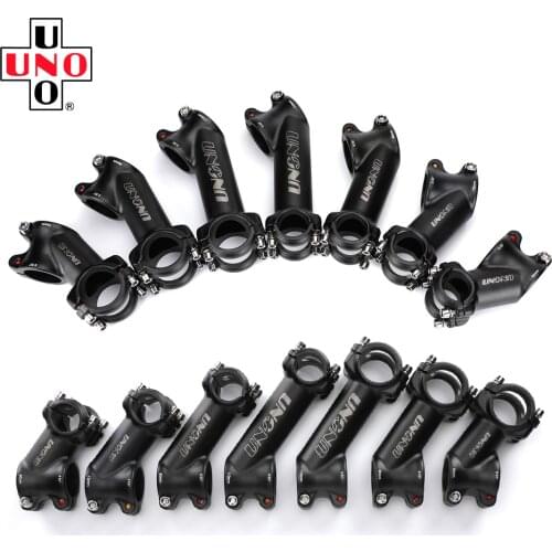 UNO MTB Stem 35 Degree Bike Stem 31.8 Riser 60/70/90/110mm Bicycle Handlebar Extender 25.4mm MTB Power Bike Parts