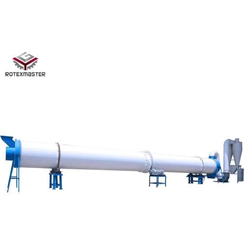 YGHG 2.5*18 Evaporation 1.96-3.32t/h Capacity 5-6t/h Cost-effective Drum Sawdust Dryer