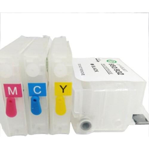 Vilaxh for hp 932xl 933xl 932 Refillable Ink cartridge Replacement for hp932 Officejet 7110 7610 7612 7510 printer