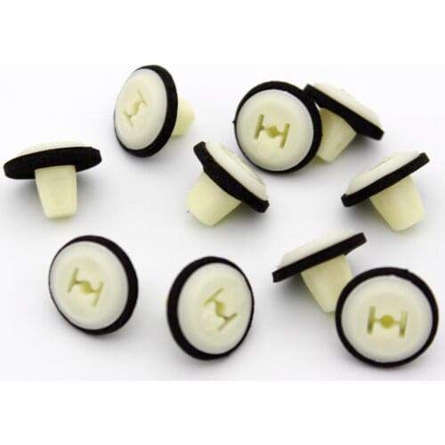 20 x Nut #6 Screw Grommet Clip W/Sealer # 9018904066 For Acura MDX RDX RL CDX