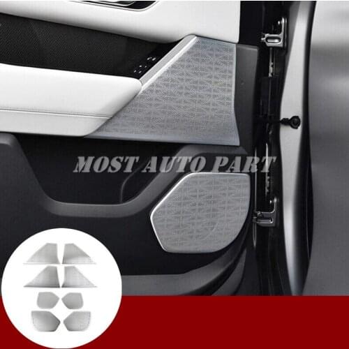 8X Car Audio Speaker Frame Trim Cover For Land Rover Range Rover Velar 2017-2020 Car accesories interior Car decoration